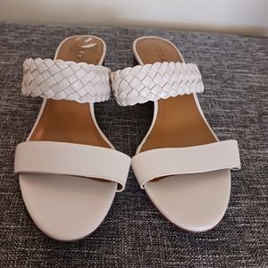 Coach White Sandals